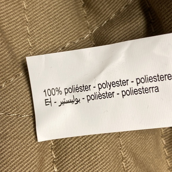 NWT. Zara Tan Quilted Shopper Tote Bag. - Picture 9 of 12